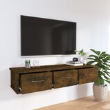  Zidni ormarić dimljeni hrast 88x26x18,5 cm konstruirano drvo | shoptok.hr