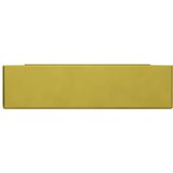  Umivalnik z odprtino za odtekanje 60x46x16 cm keramičen zlat, (21409378) | Shoptok.si