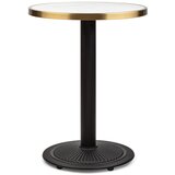 Blumfeldt Patras Jewel, mramorni stol, u stilu secesije, Ø: 57,5 ​​cm, visina: 75 cm, postolje od lijevanog željeza | shoptok.hr