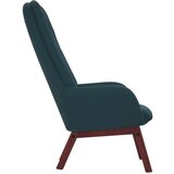  Stol za sproščanje moder žamet, (20935297) | Shoptok.si