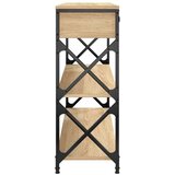  Konzolni stol boja hrasta sonome 100x28x75 cm konstruirano drvo | shoptok.hr