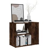  Bočni ormarić boja hrasta 60 x 30 x 50 cm od konstruiranog drva | shoptok.hr