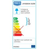 Prosto LRF008SW-20/BK LED reflektor sa PIR senzorom 20W, Bk | Eponuda.com