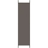 Sobna Paravan 4-delni antracitna 200x200 cm blago, (20595080) | Shoptok.si