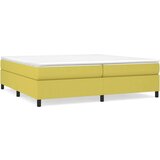  Box spring posteljni okvir zelen 200x200 cm blago, (20684460) | Shoptok.si