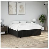 vidaXL Okvir kreveta bez madraca crni 180x200 cm od tkanine Cijene