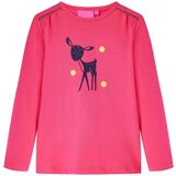  Dječja majica dugih rukava jarkoružičasta 92 | shoptok.hr
