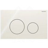 Geberit Sigma40 Round Tipka za dvokoličinsku tehniku ispiranja peščanosiva - staklo 115.628.JL.1 | ePonuda.com