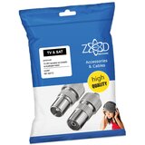 Zed Electronic RF utikač + RF utičnica metalna – RF-SET2 Cijene