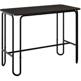  Stol za objedovanje 100 x 50 x 75 cm Konstruirano drvo Crna | shoptok.hr