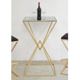 Mauro Ferretti Barski stol sa staklenom pločom stola 60x60 cm Piramid – | shoptok.hr