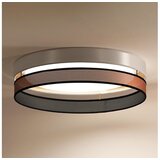  Duolla- LED stropna svetiljka ROLLER DUO SHINY LED/24W/230V Ø 45 cm bela/bakrena | Eponuda.com