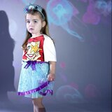 Disney Ariel Kostim za Maskenbal - Suknja i Rajf