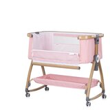 Chipolino kolijevka s bočnom stranicom na spuštanje Charisma Powder Pink/Wood | shoptok.hr