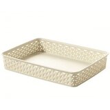 Curver košara za odlaganje My Style (35,8 x 26,2 x 6 cm, Bijele boje) | shoptok.hr