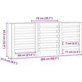  Pokrov za radijator hrasta sonome 205x21,5x83,5 cm | shoptok.hr