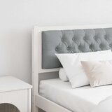  Uzglavlje Ostalo Bijela i svijetlosiva 160 cm Masivna borovina | shoptok.hr