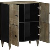  Komoda 60 x 33 x 75 cm od masivnog drva manga | Eponuda.com