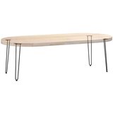 vidaXL noge za mizo za lase 4 kosi črna 72 cm trdno jeklo | Shoptok.si