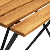 Bistro stol 55 x 54 x 71 cm od masivnog bagremovog drva | shoptok.hr