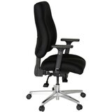 MID.YOU Vrtljivi Stol Zenit Comfort, Črna | Shoptok.si