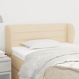 Uzglavlje s ušima krem 93x23x78/88 cm od tkanine | shoptok.hr