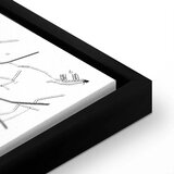 Slika - City Plan: Lodz (1 Part) Vertical 80x120 U crnom drvenom okviru | shoptok.hr