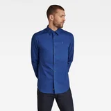 G-star Shirt - Dressed super slim shirt l\s blue