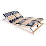  Podnica za krevet s 42 letvice i 7 zona 120 x 200 cm | shoptok.hr