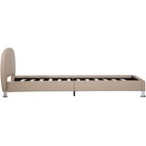  Okvir za krevet od umjetne kože boja cappuccina 100 x 200 cm | shoptok.hr