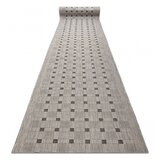 RugsX Preproga v videzu sisala SION 6052 Okvir, geometrijski plosko tkanje siva 100 100x660 cm, (5000315790) | Shoptok.si