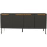 Tenzo crna komoda Switch, 173 x 76 cm Cijene