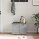  Klupa za hodnik s jastukom Betonsko Siva 60 x 38 x 46 cm | Eponuda.com