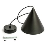  Visilica na sajli ETNA II 1xE27/15W/230V prečnik 18,5 cm crn | Eponuda.com
