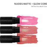 Nudestix Nudies Matte + Glow Core večnamensko ličilo za oči, ustnice in obraz odtenek Magenta Magic 6 g | Shoptok.si