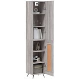  Visoka komoda siva sonome 34,5x34x180 cm od konstruiranog drva | shoptok.hr