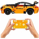  Auto na daljinsko upravljanje i sastavljanje sa 545 elemenata - narančasti | Shoptok.si