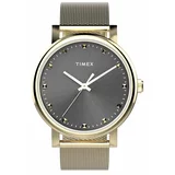 Timex Ročna ura Transcend TW2W19500 Zlata