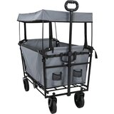  Sklopiva ručna kolica Siva 105 x 56.5 x 116 cm Oxford tkanina | shoptok.hr