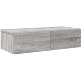 vidaXL Zidna polica s ladicama siva sonoma 60x26,5x15 cm | shoptok.hr