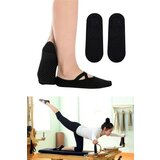 Dewberry 91022 2-Pack Womens Yoga & Pilates Socks 36-41-BLACK | ePonuda.com
