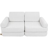 MeowBaby pocket sofa plus, 120x25x60cm, boucle, bela, (21510700) Cene