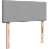  Otomanski krevet s madracem svijetlosivi 120x200 cm tkanine | shoptok.hr