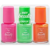 Golden Rose set lakova za nokte Miss Beauty Popcolor Trio Nail Color | ePonuda.com