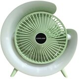  LED RGB punjiv stoni ventilator 5W/5V 1200 mAh zeleni Slike