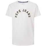 PepeJeans WESTEND TEE FUTURE ECRU Bijela Cijene