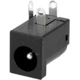 Ugradni napojni DC konektor ugaoni 5.5x2.1mm