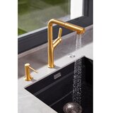 KFA Armatura 990-100-31 - Ugradni dozator sapuna DUERO od nerđajućeg čelika/zlatna | Eponuda.com