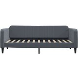 vidaXL Dnevni krevet na razvlačenje i ladice tamnosivi 100 x 200 cm | shoptok.hr