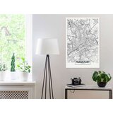  Slika - Map of Frankfurt (1 Part) Vertical 40x60 | shoptok.hr